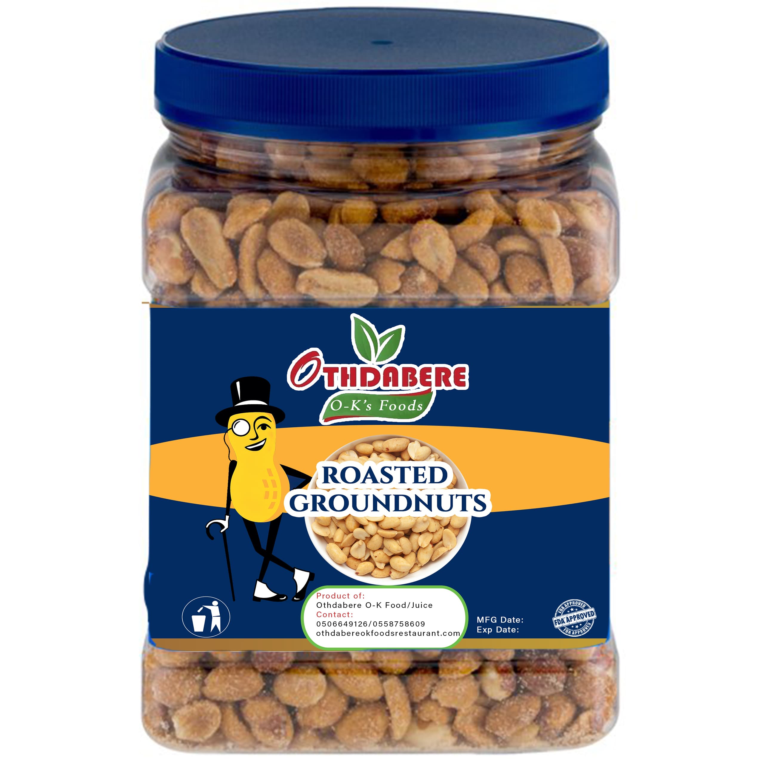 Roasted Peanut 500mg
