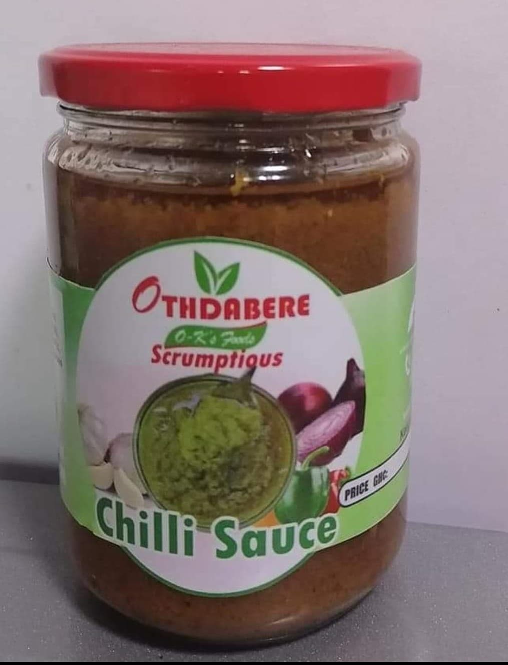 Othdabere green chilli sauce